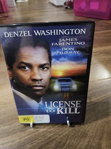License To Kill (DVD, 1984) Denzel Washington, PAL Post. - Picture 1 of 1