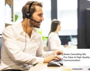 En Ligne Mer Appel Casque avec Microphone & Écouteur, Qualité Noël Cadeau - Photo 1/8