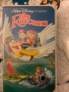The Rescuers (VHS, 1992) Black Diamond The Classics Edition VHS 1399 - Picture 1 of 9