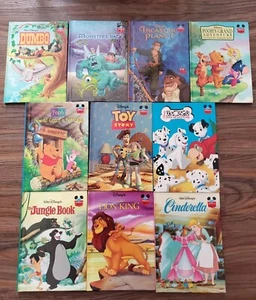 Lot of 10 Disney Wonderful World of Reading Hardcover Books - Picture 1 of 3