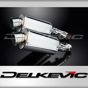 Ducati Monster 796 SS70 9" Stainless Oval Muffler Exhaust Slip On 10 11 12 13  - Picture 1 of 4