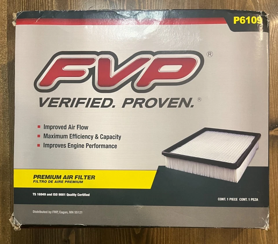 空气过滤器 FVP P6109 — 第 1/4 张图片