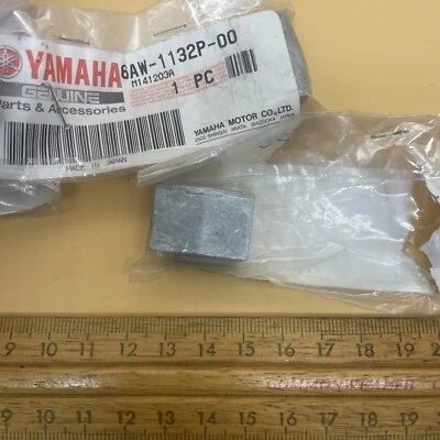 6AW-1132P-00 Genuine Yamaha Anode OEM F225 300 hp Crank Case - Image 1 of 4