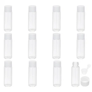 20ml Flaschen für ätherische Öle, 12Pcs Flaschen aus klarem Glas, weiß - Bild 1 von 7