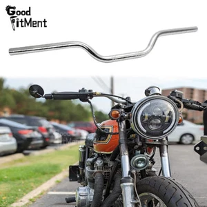 Manillar cromado de motocicleta de 7/8" manillar de arrastre para Honda CB550 Nighthawk 750 - Imagen 1 de 12