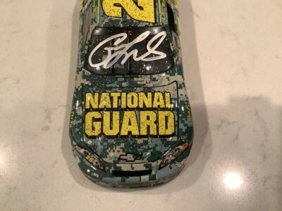 CASEY MEARS AUTOGRAPHED 2007 N G AMERICAN HEROES CHARLOTTE WIN DIECAST & CARD - Image 1 of 4