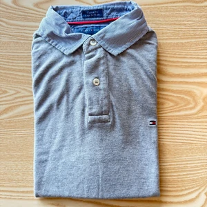 Tommy Hilfiger Polo Shirt Mens Small Grey 21" Pit-to-Pit Designer Custom Fit Men - Picture 1 of 11