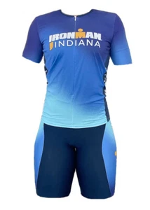 SMS Santini Ironman Indiana Fahrradshorts Gel Pad Tri Shorts Damen XL - Bild 1 von 3