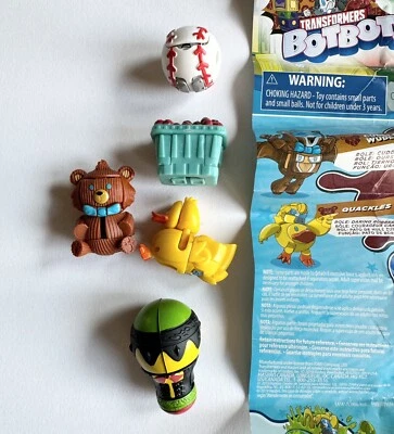 Transformers BotBots Series 3 Playroom Posse Lot Of 5 Toy - Image 1 of 2