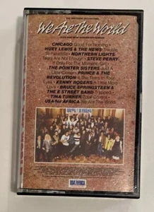 USA FOR AFRICA We Are The World Cassette Tape 1985 Prince Michael Jackson - Picture 1 of 5