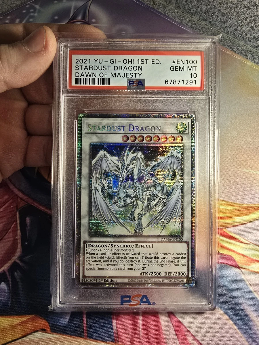 Stardust Dragon Yu-Gi-Oh! TCG Professional Sports Authenticator