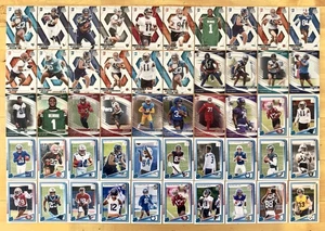 2025 Panini Football Rookie Card Lot - 50 Cards - Mosaic/Absolute/Donruss (RC) - Bild 1 von 1