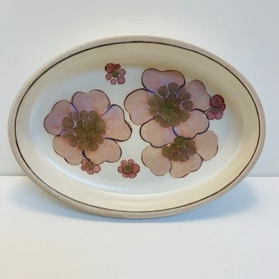 "Cazuela ovalada de colección Denby Langley gres gitano 10"" Inglaterra" Foto 1 de 4