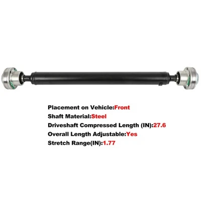 PARA SUZUKI GRAND VITARA 2005 06-2015 ÁRBOL DE TRANSMISIÓN DELANTERO 27101-66J01 Foto 1 de 4