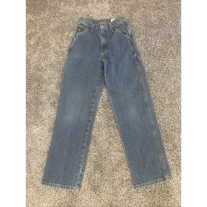 Cinch Boy’s Carpenter Loose Fit Denim Blue Jeans Size 14 Slim - Picture 1 of 9