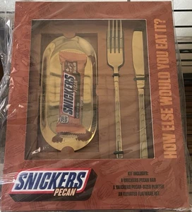 SNICKERS PEKANNUSS BESTECK - SET - Bild 1 von 2