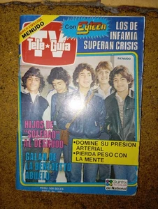 Tele Guia Peru - MENUDO cover  -  musical boy group - 1982 - Picture 1 of 15