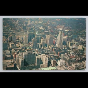 Postal de colección de Toronto publicada en 1953 Royal York Hotel vista panorámica coleccionable - Imagen 1 de 4