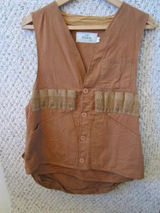 VINTAGE GUNNING AND HUNTING "Red Head" Canvas Vest - Picture 1 of 3