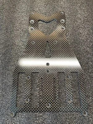 Trinity Rc Chasis Interruptor Hoja 12 Edición Spashett 2002 Pan Car Fibra de Carbono Foto 1 de 4