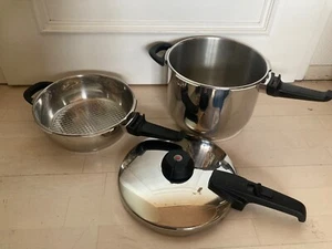 Fissler Vitavit Premium Schnellkochtopf-Set 6,0l+2,5l 22cm Schnellkochtopf Topf - Bild 1 von 16