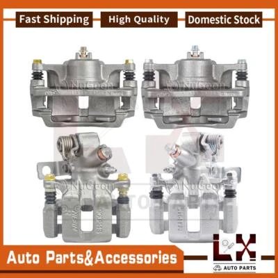 Nugeon 4 Front Rear Disc Brake Caliper Fits 2001 2002 2003 2004 2005 Acura EL - Image 1 of 4