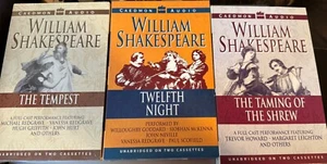 Three Audiobooks of Shakespeare Plays on Cassette - Picture 1 of 2