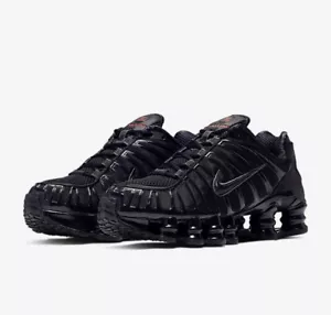 Zapatillas deportivas Nike Shox TL negras Black Max Orange AR3566-002 retro - Imagen 1 de 6
