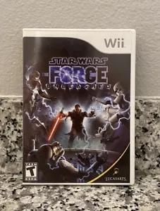 Star Wars: The Force Unleashed (Nintendo Wii, 2008) CIB Tested - Picture 1 of 4
