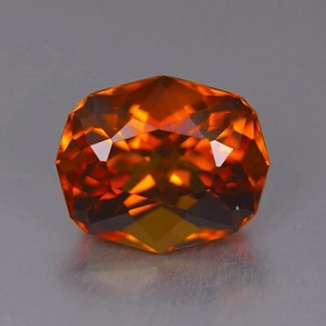4.14 Ct Gleaming ! Ultra Madeira Citrine 100% Natural Fancy Oval From Brazil - Picture 1 of 4