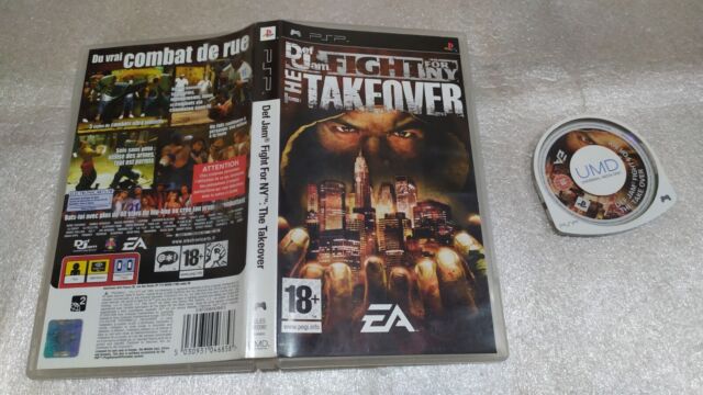 Def Jam Fight for NY The Takeover, Item, Box, and Manual