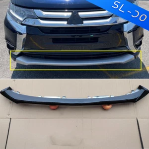 For 2016-2021 Mitsubishi Outlander Gloss Black Front Bumper Lower Valance Cover - Picture 1 of 5