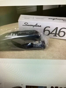 NEW Swingline Deluxe Stapler Model 646 Black Color Made in USA - Picture 1 of 2