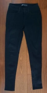 Damen Levi's schwarze Jeans Legging Fit W26 L30 - Top Zustand - Bild 1 von 16