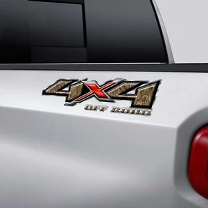 Silverado 4x4 Duck Hunting Sticker Camouflage Shadow Grass Off Road Decal - Picture 1 of 3