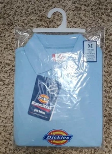 NEW DICKIES Kids Unisex Long Sleeve blue Polo School Uniform Shirts pick size - Picture 1 of 1