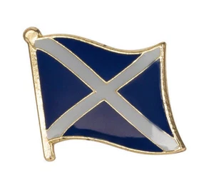 Scotland Flag Enamel Pin Badge Lapel Brooch Jewellery - Picture 1 of 2
