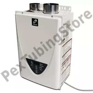 Takagi TK-510U-I Tankless Indoor Water Heater, Natural/Propane Gas, 199KBTU - Picture 1 of 6