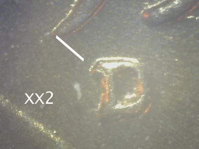 1956-D LINCOLN CENT  RPM D OVER D  GEM BU    XX2 - Image 1 of 3