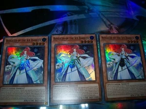 3x Revealer of the Ice Barrier 1st Edition Super Rare RA03-EN028 Yu-Gi-Oh! - Picture 1 of 1