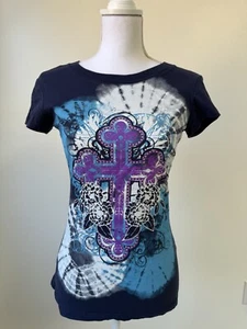 Ransom Graphic T Shirt Y2K 2000s Emo Grunge Affliction Medium - Picture 1 of 4