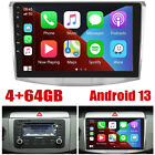 4+64GB Android 13 Radio samochodowe GPS Carplay do VW PASSAT B6 B7 CC Magotan 2011-2015