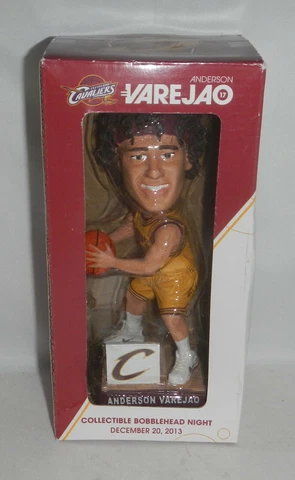 NIB Cleveland Cavaliers NBA Basketball Anderson Varejao Wild Thing Bobblehead Cover