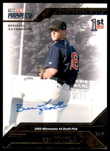 2009 TRISTAR Prospects Plus Autographs Gold #54 Ben Tootle /50