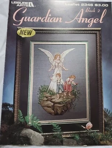 Leisure Arts Counted Cross Stitch Pattern Guardian Angel Book 2 - 2346 - Picture 1 of 2