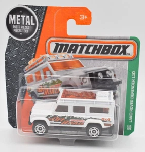 Matchbox Superfast Land Rover Defender 110 white. MBX 110/2016. short card - Picture 1 of 1