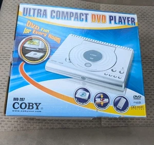 Coby DVD-207 Ultra Compact DVD Player-New In The Box 2005 - Picture 1 of 2