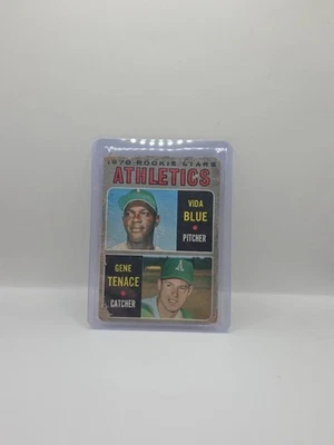 1970 Topps Vintage #21 Vida Blue Oakland A'S novato Foto 1 de 2