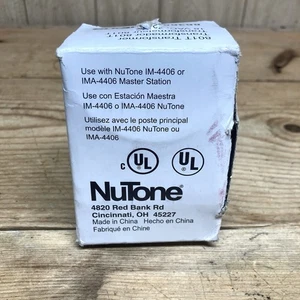 NuTone 801T Transformer For IM-4406 Or IMA-4406 Master Station New - Picture 1 of 13