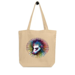 "Psychedelic Opossum" Eco Tote Bag Possum Beuteltier Wildtiere Geist Tier - Bild 1 von 2